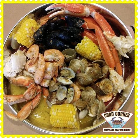 Crab corner - Black Mussels. $12.99/Lb. Live 'til ordered, then simmered in garlic butter and white wine, served with bread. Shrimp (Head Off) $23.99/Lb $12.99/1/2Lb. Seasoned …